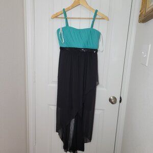 Enfocus Teal Cocktail Dress